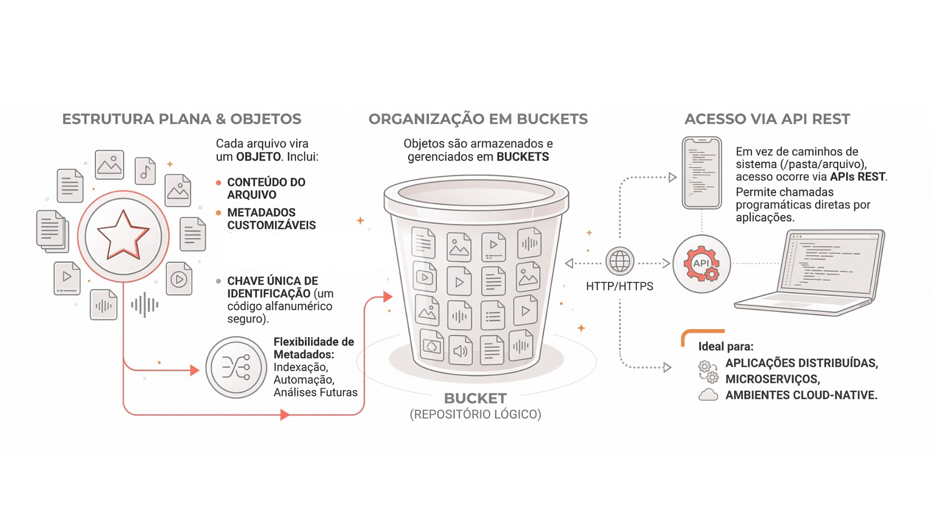 como funciona object storage