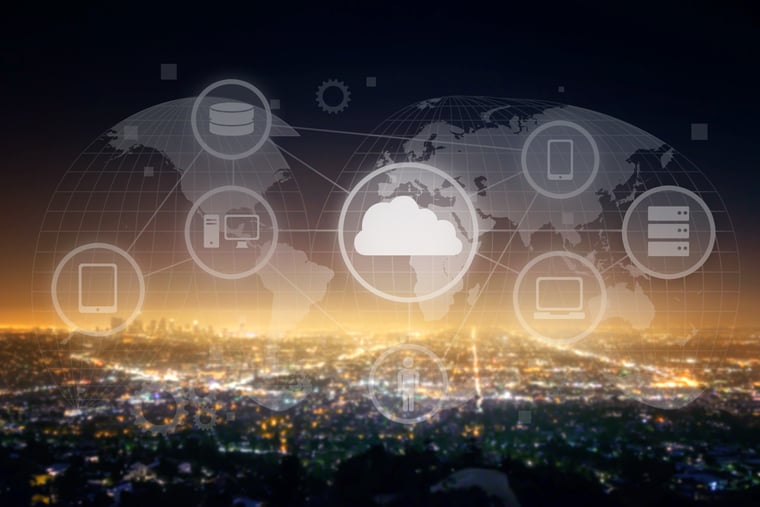digital-signs-city-background