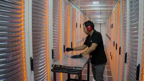 data center com baixa latência