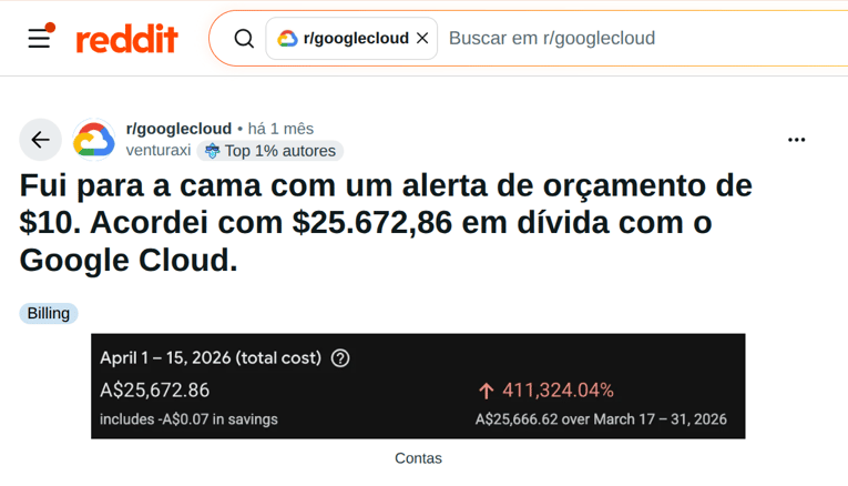 google cloud vazamento api